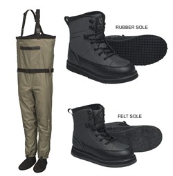 Kinetic ClassicGaiter Åndbare waders sæt